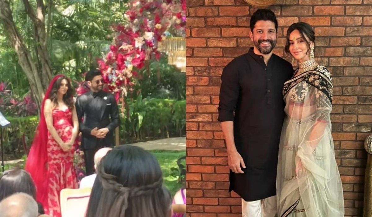 Farhan Akhtar-Shibani Dandekar wedding: 'Baby Bump?'